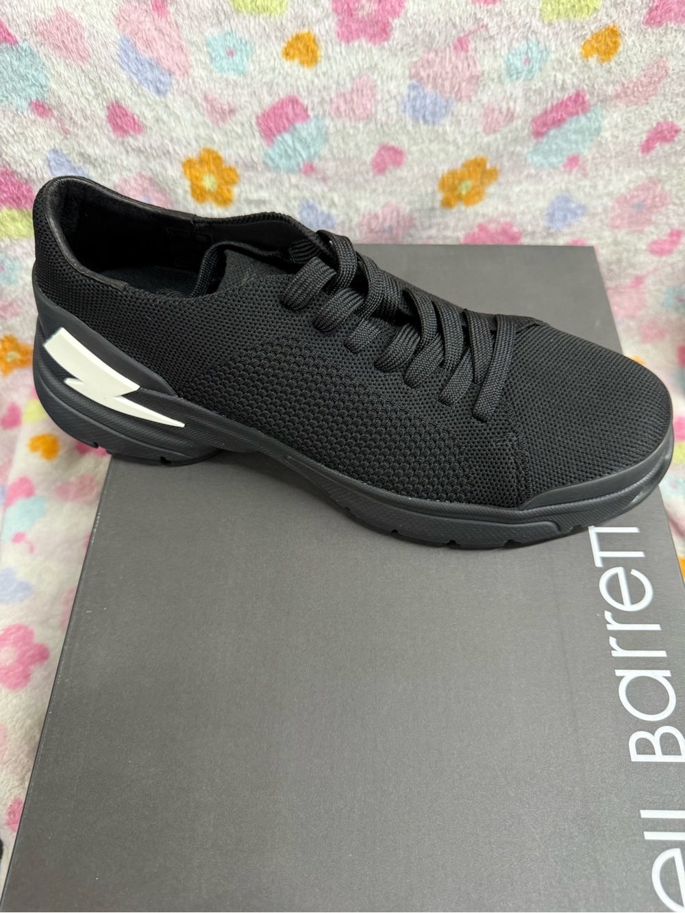 Neil Barrett Black Sneaker Box Label